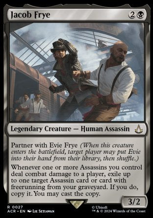 (027) Magic The Gathering Universes Beyond: Assassin's Creed Single: Jacob Frye Holo Rare