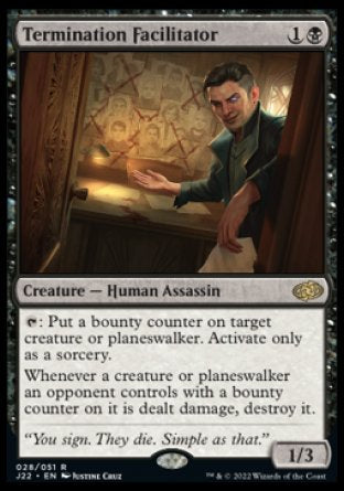 (028) Magic The Gathering Jumpstart 2022 Single: Termination Facilitator Rare