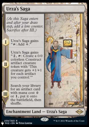 (259) Magic The Gathering The List Single: Urza's Saga Rare