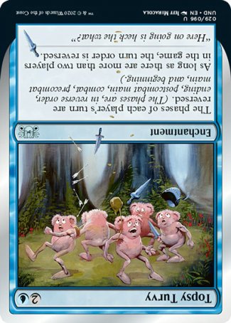 (029/096) Magic The Gathering Unsanctioned Single: Topsy Turvy Uncommon