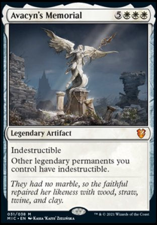 (031) Magic The Gathering Commander: Innistrad: Midnight Hunt Single: Avacyn's Memorial (V.1) Mythic