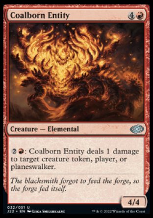 (032) Magic The Gathering Jumpstart 2022 Single: Coalborn Entity Uncommon