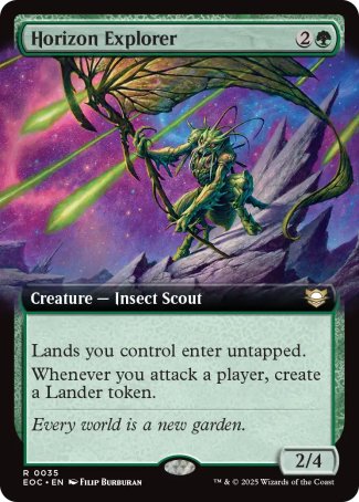 (035) Magic The Gathering Commander: Edge of Eternities: Extras Single: Horizon Explorer Rare