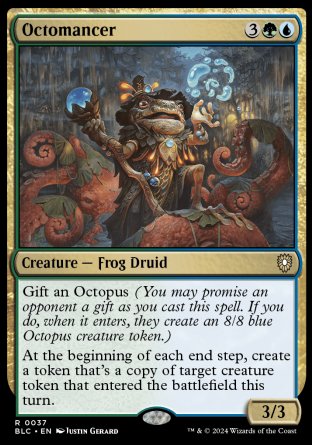 (037) Magic The Gathering Commander: Bloomburrow Single: Octomancer Rare