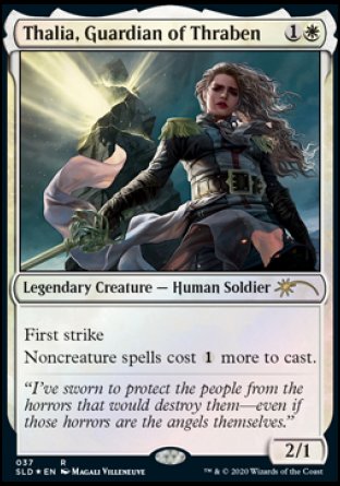 (037) Magic The Gathering Secret Lair Drop Series Single: Thalia, Guardian of Thraben (V.1) Rare