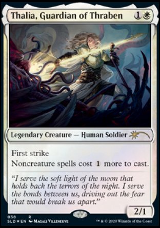 (038) Magic The Gathering Secret Lair Drop Series Single: Thalia, Guardian of Thraben (V.2) Holo Rare
