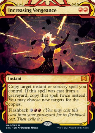 (040) Magic The Gathering Mystical Archive Single: Increasing Vengeance (V.3) Mythic