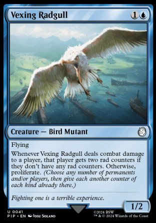 (041) Magic The Gathering Universes Beyond: Fallout Single: Vexing Radgull Uncommon