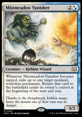 (042) Magic The Gathering Commander: March of the Machine Single: Mistmeadow Vanisher Rare