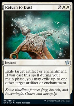 (043/361) Magic The Gathering Commander Legends Single: Return to Dust Holo Uncommon