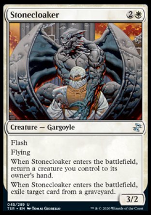 (045/289) Magic The Gathering Time Spiral Remastered Single: Stonecloaker Holo Uncommon