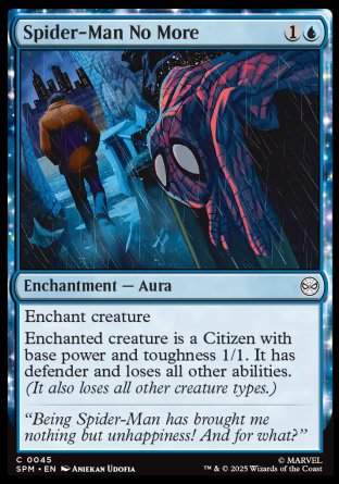 (045) Magic The Gathering Magic: The Gathering | Marvel's Spider-Man Single: Spider-Man No More Common