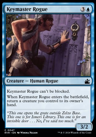 (047) Magic The Gathering Ravnica Remastered Single: Keymaster Rogue Common