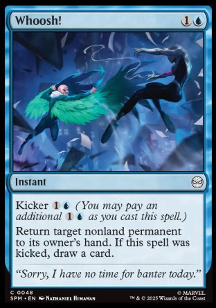 (048) Magic The Gathering Magic: The Gathering | Marvel's Spider-Man Single: Whoosh! Common