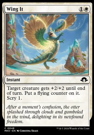 (048) Magic The Gathering Modern Horizons 3 Single: Wing It Common