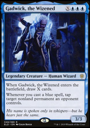 (048/269) Magic The Gathering Throne of Eldraine Single: Gadwick, the Wizened Rare
