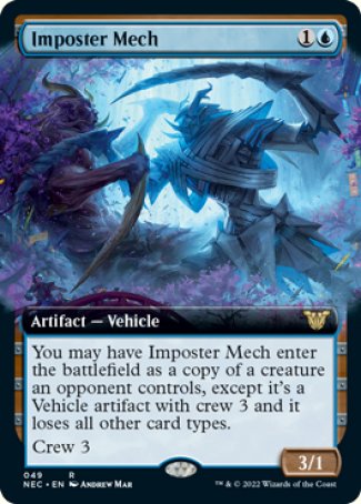 (049) Magic The Gathering Commander: Kamigawa: Neon Dynasty Single: Imposter Mech (V.2) Rare
