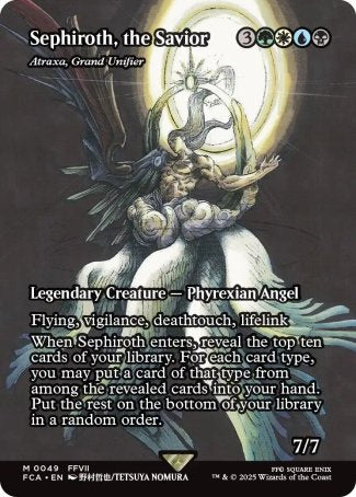 (049) Magic The Gathering Magic: The Gathering - FINAL FANTASY Through the Ages Single: Atraxa, Grand Unifier Holo Mythic