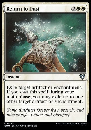 (052) Magic The Gathering Commander Masters Single: Return to Dust Uncommon