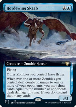 (053) Magic The Gathering Commander: Innistrad: Midnight Hunt Single: Hordewing Skaab (V.2) Rare