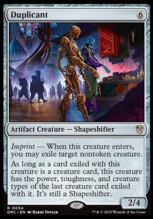 (054) Magic The Gathering Commander: Aetherdrift Single: Duplicant Rare