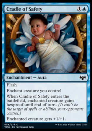 (054) Magic The Gathering Innistrad: Crimson Vow Single: Cradle of Safety Common