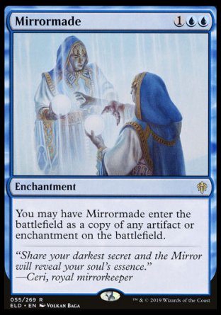 (055/269) Magic The Gathering Throne of Eldraine Single: Mirrormade Holo Rare