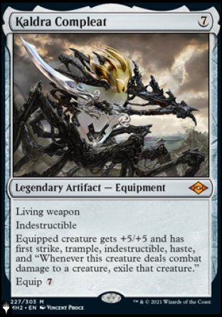 (227) Magic The Gathering The List Single: Kaldra Compleat Mythic