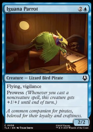 (056) Magic The Gathering Magic: The Gathering | Avatar: The Last Airbender Single: Iguana Parrot Holo Common