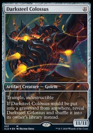 (057) Magic The Gathering Secret Lair Drop Series Single: Darksteel Colossus Mythic