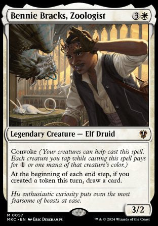 (057) Magic The Gathering Commander: Murders at Karlov Manor Single: Bennie Bracks, Zoologist Mythic