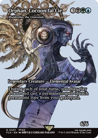 (057) Magic The Gathering Magic: The Gathering - FINAL FANTASY Through the Ages Single: Muldrotha, the Gravetide Rare