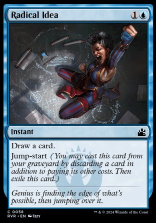 (058) Magic The Gathering Ravnica Remastered Single: Radical Idea Common