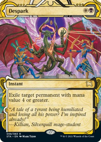 (059) Magic The Gathering Mystical Archive Single: Despark (V.1) Holo Rare