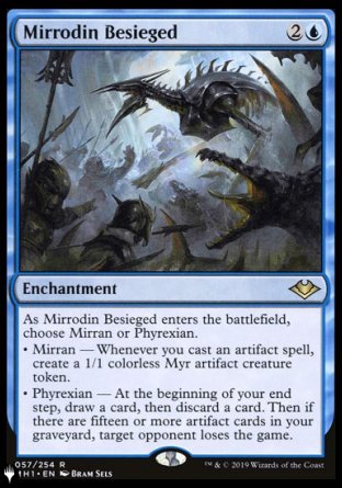 (057) Magic The Gathering The List Single: Mirrodin Besieged Rare