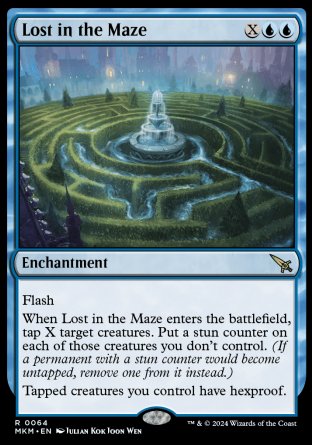 (064) Magic The Gathering Murders at Karlov Manor Single: Lost in the Maze Holo Rare