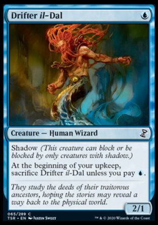 (065/289) Magic The Gathering Time Spiral Remastered Single: Drifter il-Dal Holo Common