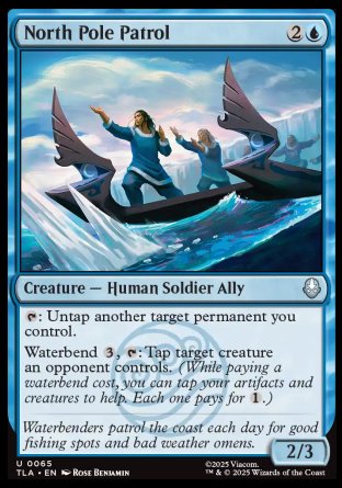 (065) Magic The Gathering Magic: The Gathering | Avatar: The Last Airbender Single: North Pole Patrol Holo Uncommon