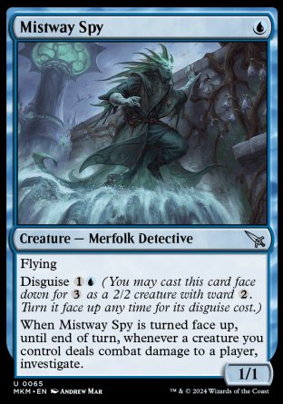(065) Magic The Gathering Murders at Karlov Manor Single: Mistway Spy Uncommon