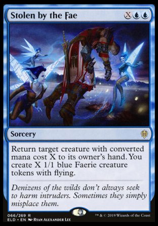 (066/269) Magic The Gathering Throne of Eldraine Single: Stolen by the Fae Rare