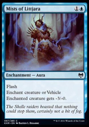 (067/285) Magic The Gathering Kaldheim Single: Mists of Littjara Holo Common