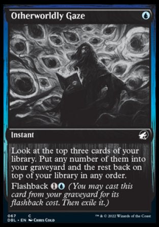 (067) Magic The Gathering Innistrad: Double Feature Single: Otherworldly Gaze Common