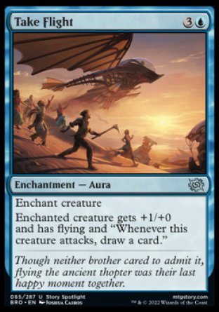 (068) Magic The Gathering The Brothers' War Single: Thopter Mechanic Holo Uncommon