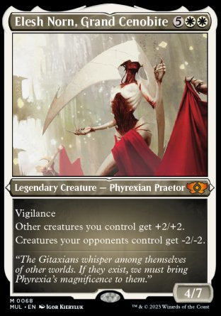 (068) Magic The Gathering Multiverse Legends Single: Elesh Norn, Grand Cenobite (V.2) Mythic