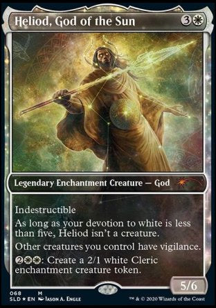 (068) Magic The Gathering Secret Lair Drop Series Single: Heliod, God of the Sun Holo Mythic