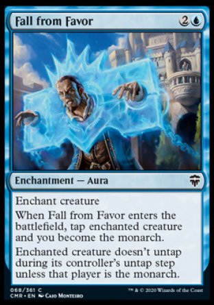 (068/361) Magic The Gathering Commander Legends Single: Fall from Favor Holo Common