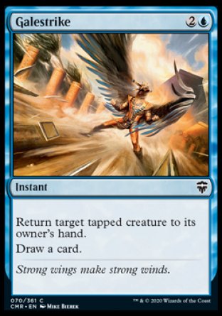 (070/361) Magic The Gathering Commander Legends Single: Galestrike Holo Common