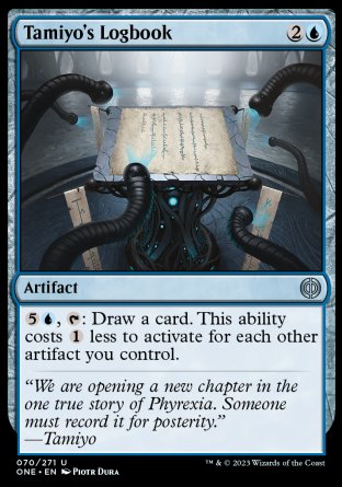 (070) Magic The Gathering Phyrexia: All Will Be One Single: Tamiyo's Logbook Holo Uncommon
