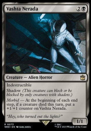 (073) Magic The Gathering Universes Beyond: Doctor Who Single: Vashta Nerada Rare