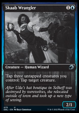 (075) Magic The Gathering Innistrad: Double Feature Single: Skaab Wrangler Holo Uncommon